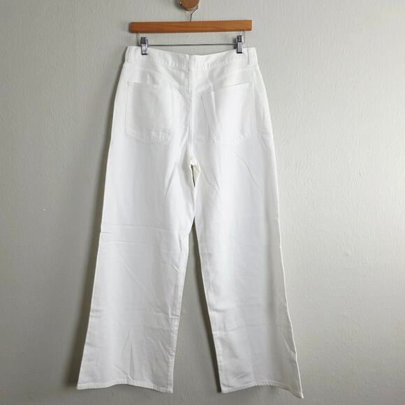 Madewell Petite Superwide-Leg Jeans Airy Denim 100% Cotton 90s Baggy 29P NWT - Picture 9 of 13